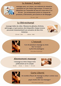 MASSAGE ASSIS, SHIROTCHAMPI, ABONNEMENT